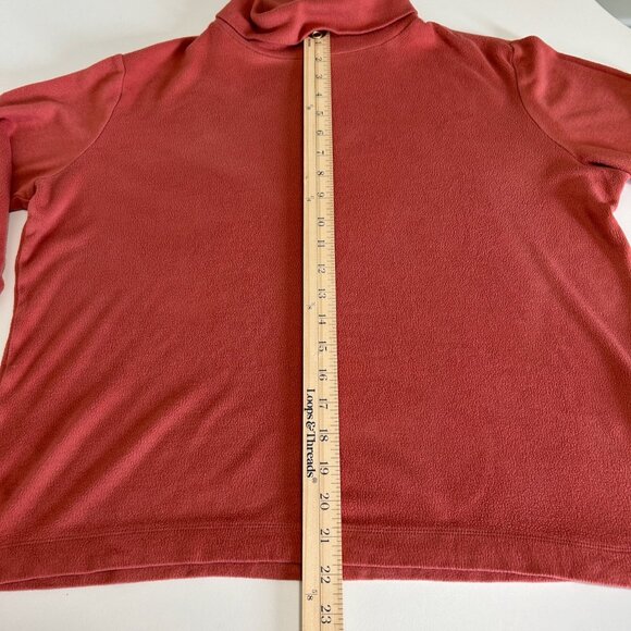 Uniqlo HEATTECH Fleece Turtle Neck Long Sleeve T-Shirt Size Large, EUC - Picture 8 of 13